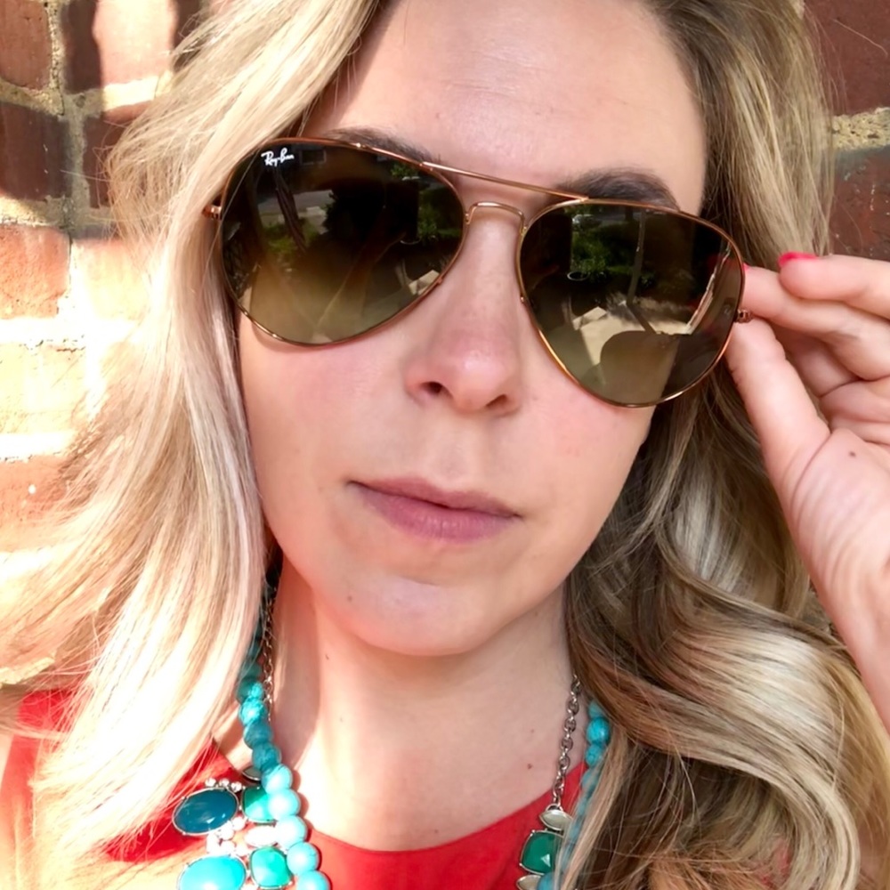 BRAND NEW- Ray Ban aviators- Bronze frame - Picture 5 of 7